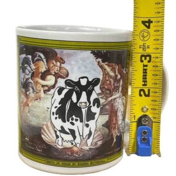 VTG 2002 Collectible Classical Cows Art Monet Quirky Humor Sherwood Brands - Picture 13 of 13